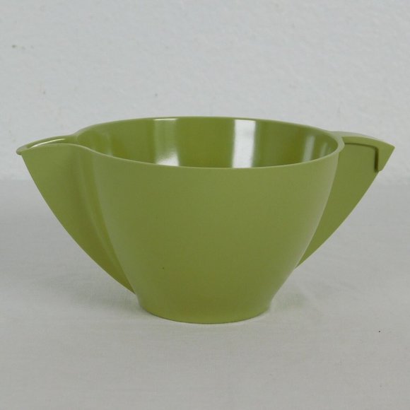 Green Melmac Mallo-Ware Sugar Bowl & Creamer Set Melamine Mallory Vtg 50s NO LID - Picture 8 of 11